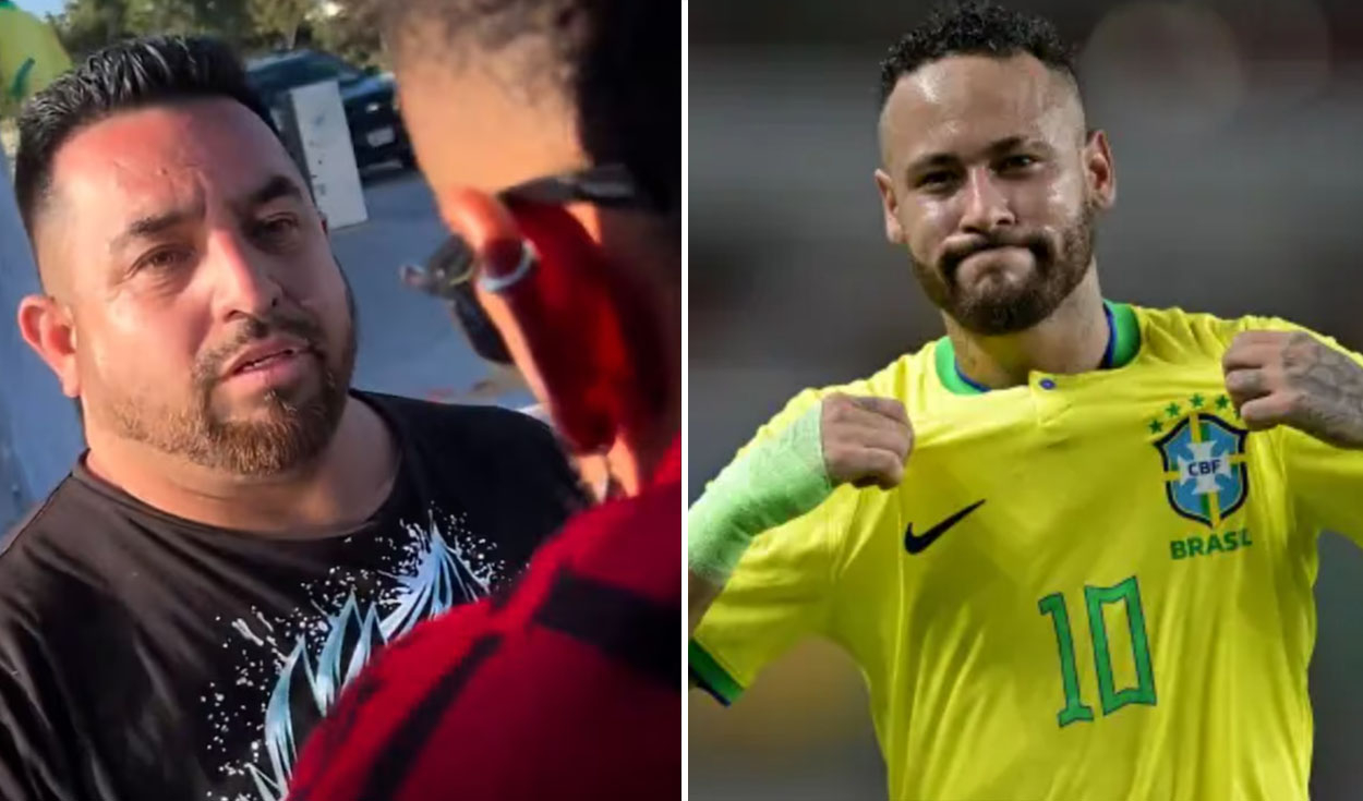 
                                 Neymar desata la locura en vendedores al comprar camisetas ‘fake’ de Brasil: “El mejor del mundo” 
                            