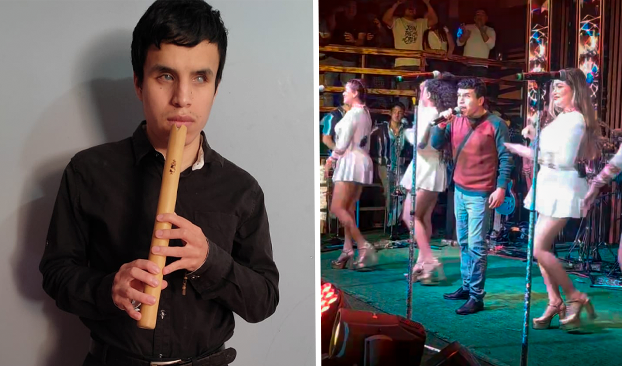 
                                 La increíble historia de Juan Zamaeta, el joven con discapacidad visual que impresionó a Corazón Serrano y Agua Marina con su voz 
                            