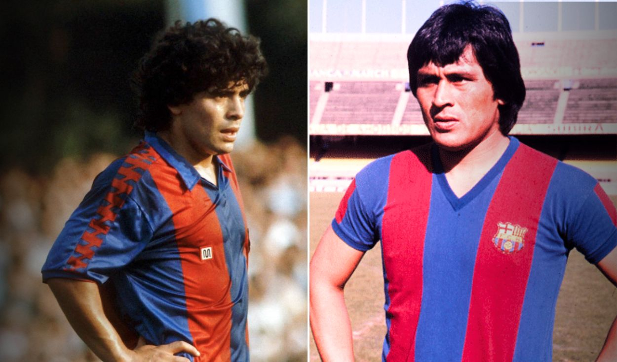 
                                 El peruano que vistió la '10' en el FC Barcelona antes que Maradona: fue el primer latinoamericano en usarla 
                            