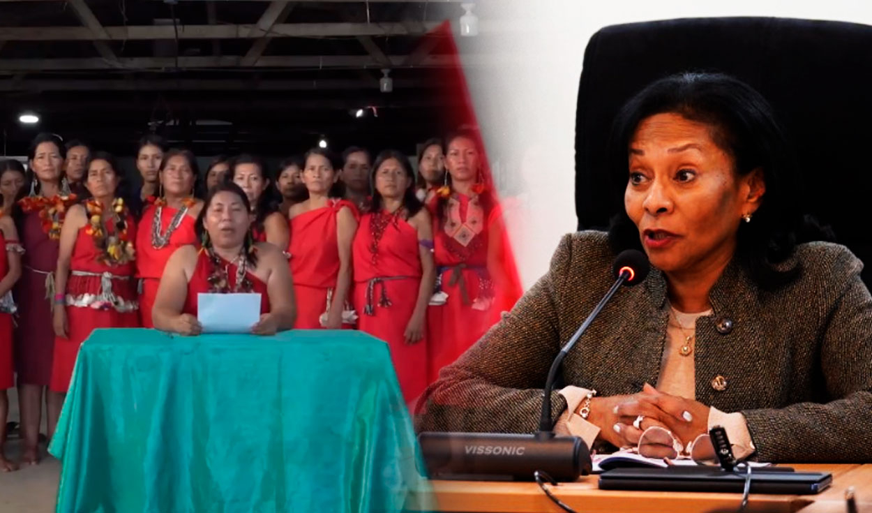
                                 Ministra de la Mujer no viajará a Condorcanqui pese a invitación de autoridades 
                            
