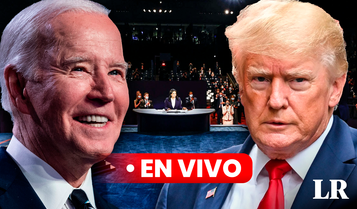 
                                 Debate presidencial 2024 HOY: sigue EN VIVO la disputa entre Joe Biden y Donald Trump en Estados Unidos 
                            