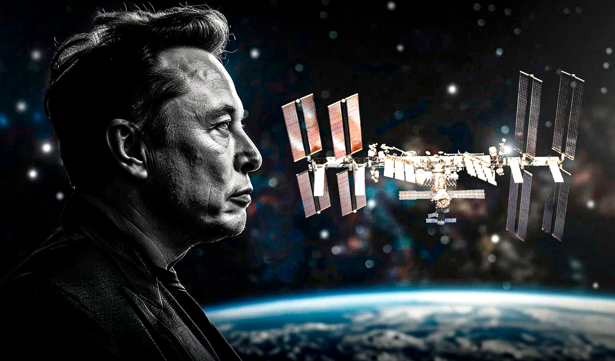
                                 La NASA designa a SpaceX de Elon Musk para destruir y 'jubilar' a la Estación Espacial Internacional 
                            