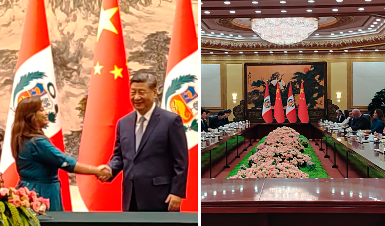 
                                 Perú y China concluyen negociaciones finales para mejorar TLC tras encuentro de Xi Jinping con Dina Boluarte 
                            