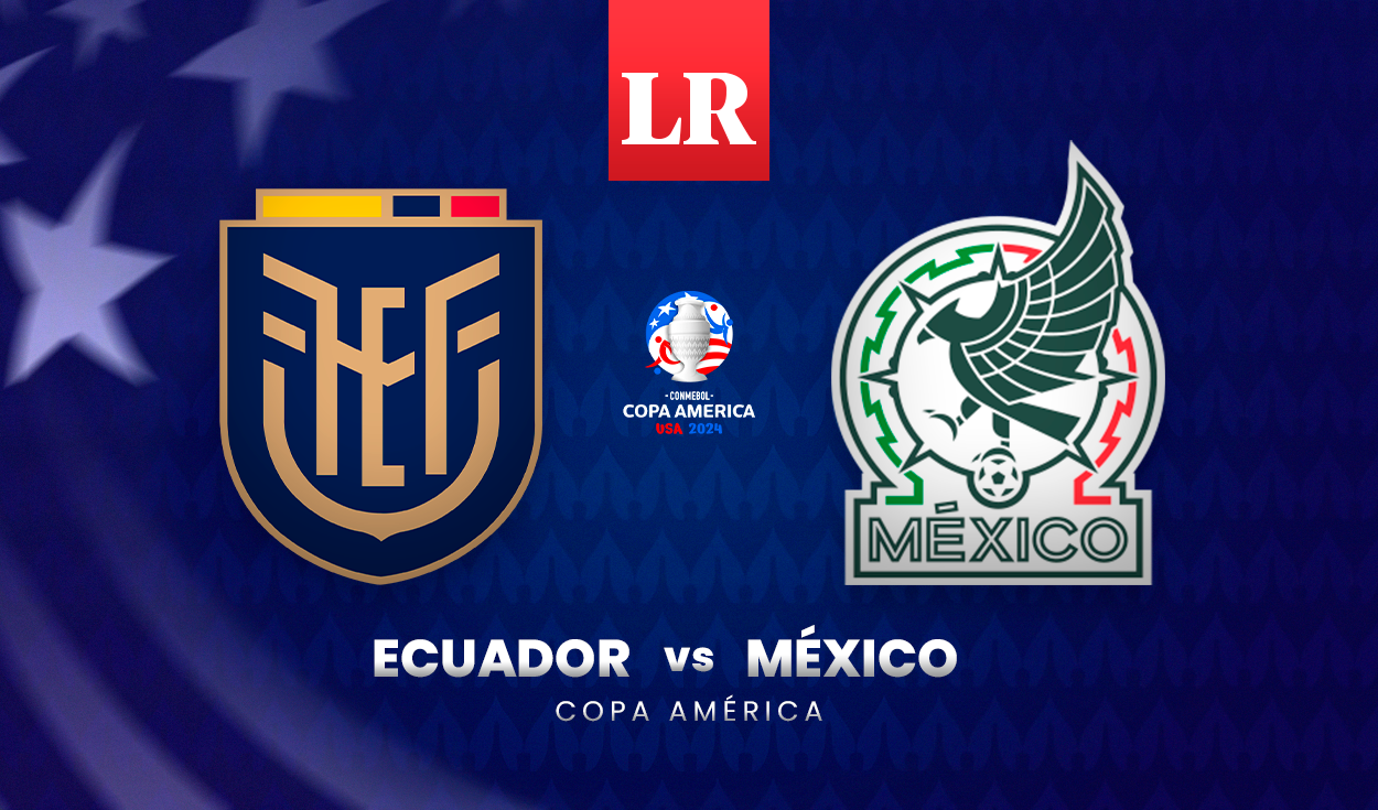 
                                 Ecuador vs. México EN VIVO: ¿dónde y a qué hora ver el partido por el grupo B de la Copa América 2024? 
                            