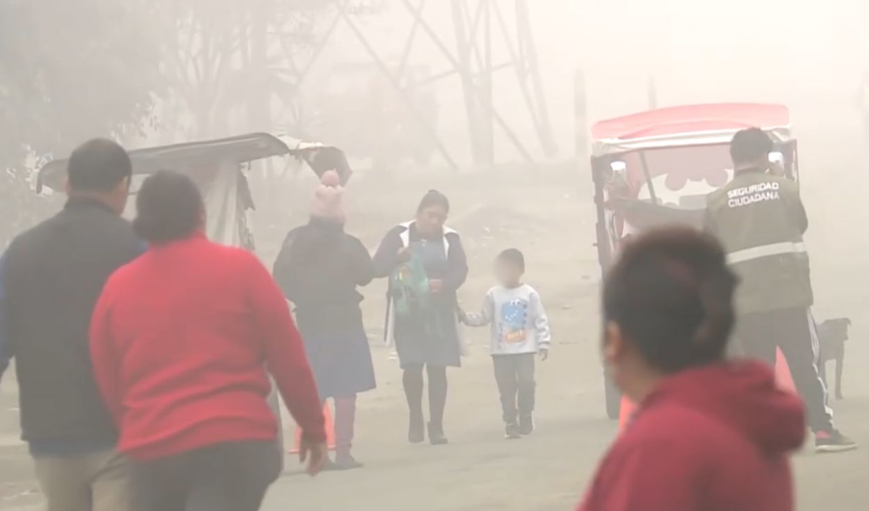 
                                 Niños afectados por humedad de 100% en Lima y Callao: 
