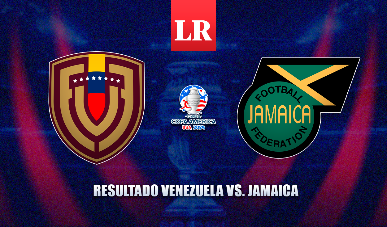 
                                 Resultado de Venezuela vs. Jamaica EN VIVO: marcador del partido de la Vinotinto por la Copa América 
                            