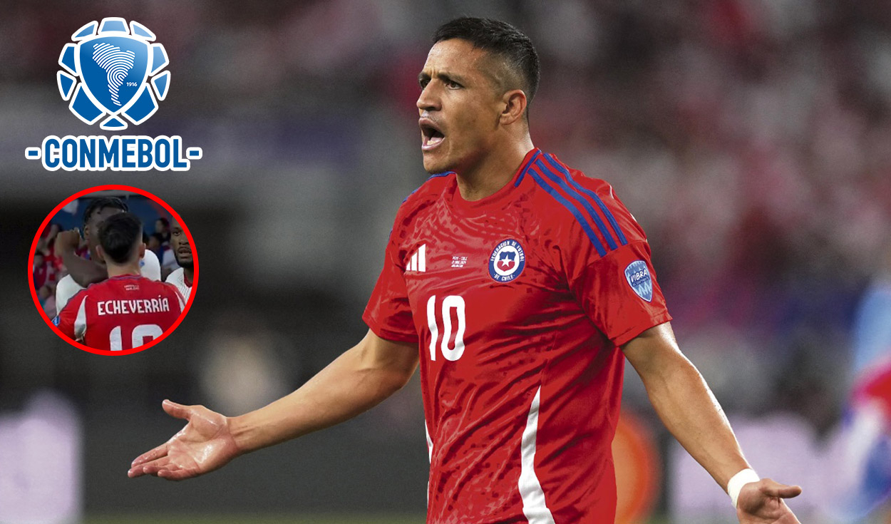 
                                 Conmebol admite que perjudicó a Chile en la Copa América: liberan audio del VAR y Wilmar Roldán 
                            