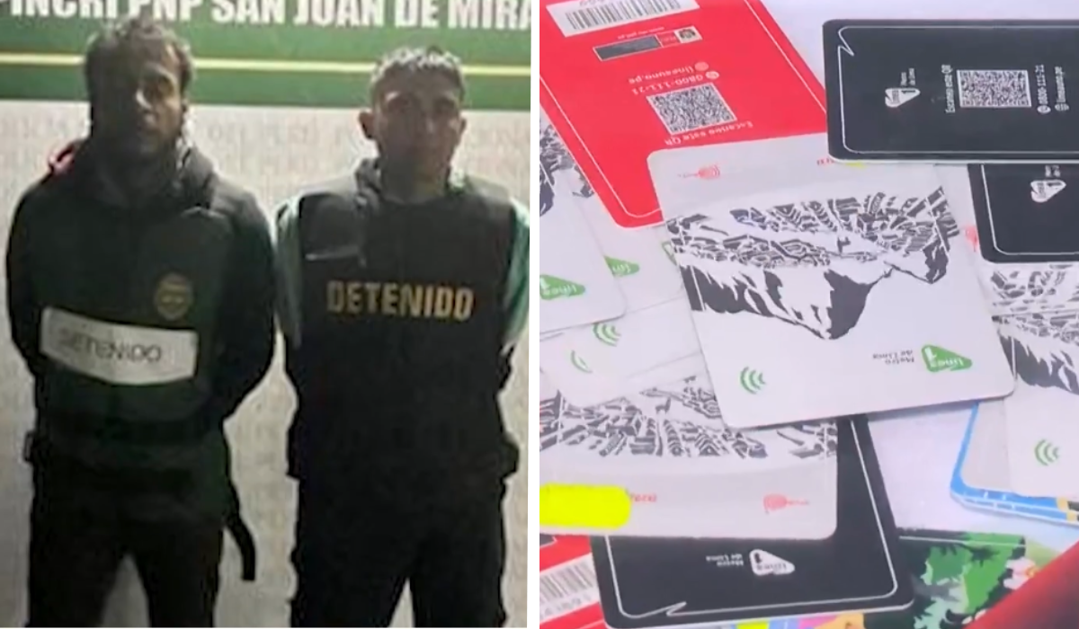 
                                 Capturan a ‘Los Rápidos de Solari’: criminales usaban software para estafar con tarjetas del Metro de Lima 
                            