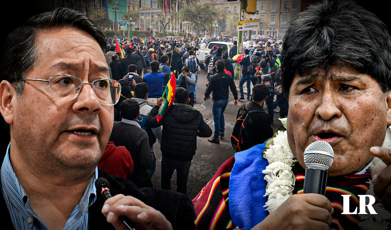 
                                 Luis Arce le responde a Evo Morales tras acusarlo de 