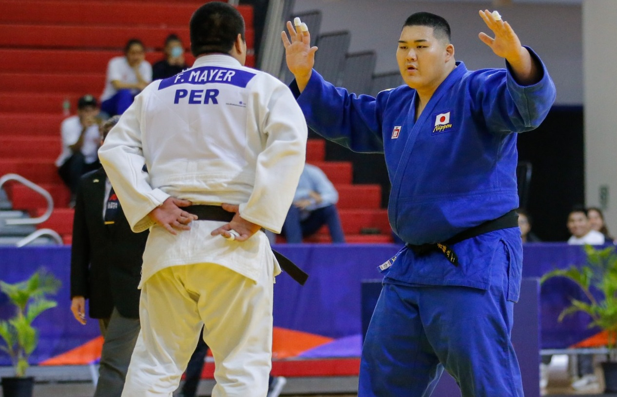 
                                 Judoka mundialista Tatsuru Saito fue la gran atracción del OPEN Panamericano Lima 2024 
                            