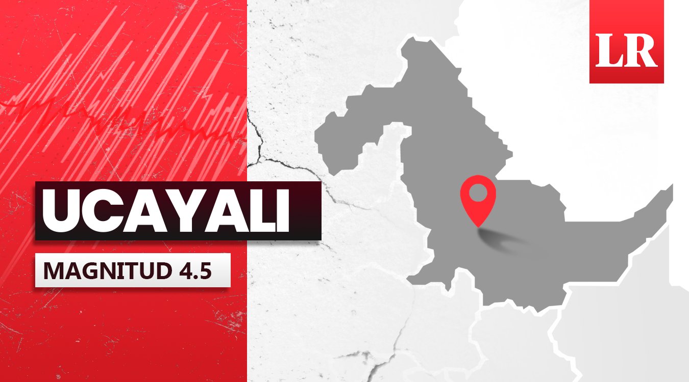 
                                 Temblor de magnitud 4.5 se sintió en Ucayali, según IGP 
                            