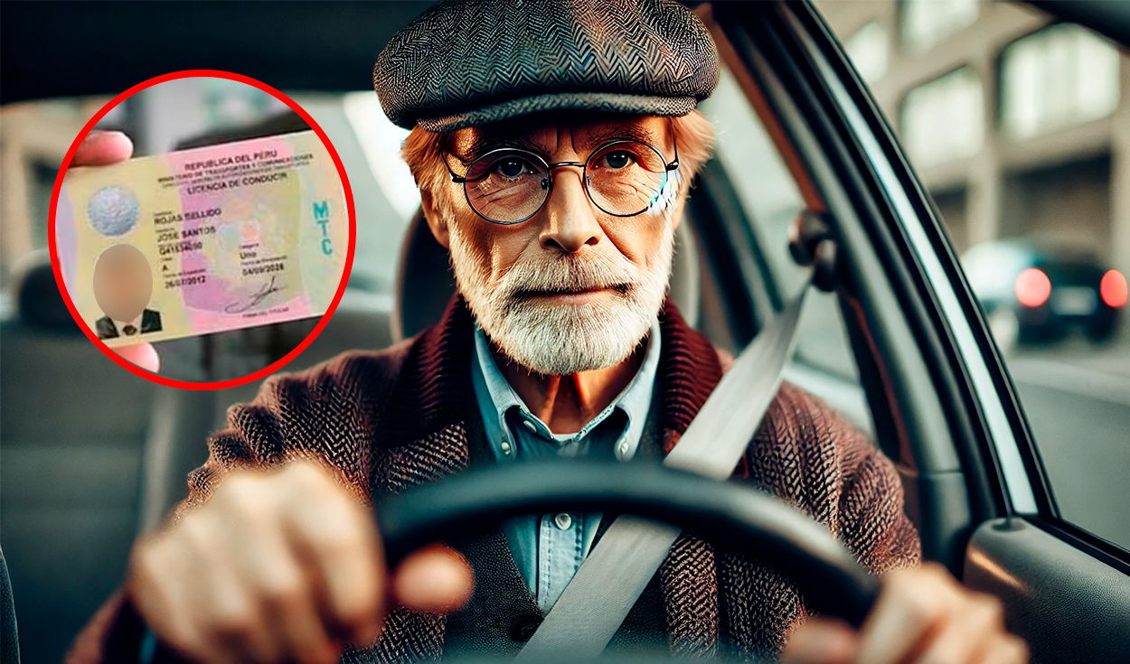 
                                 Si soy mayor de 70 años, ¿puedo sacar licencia de conducir en el Perú? Esto dice el MTC 
                            