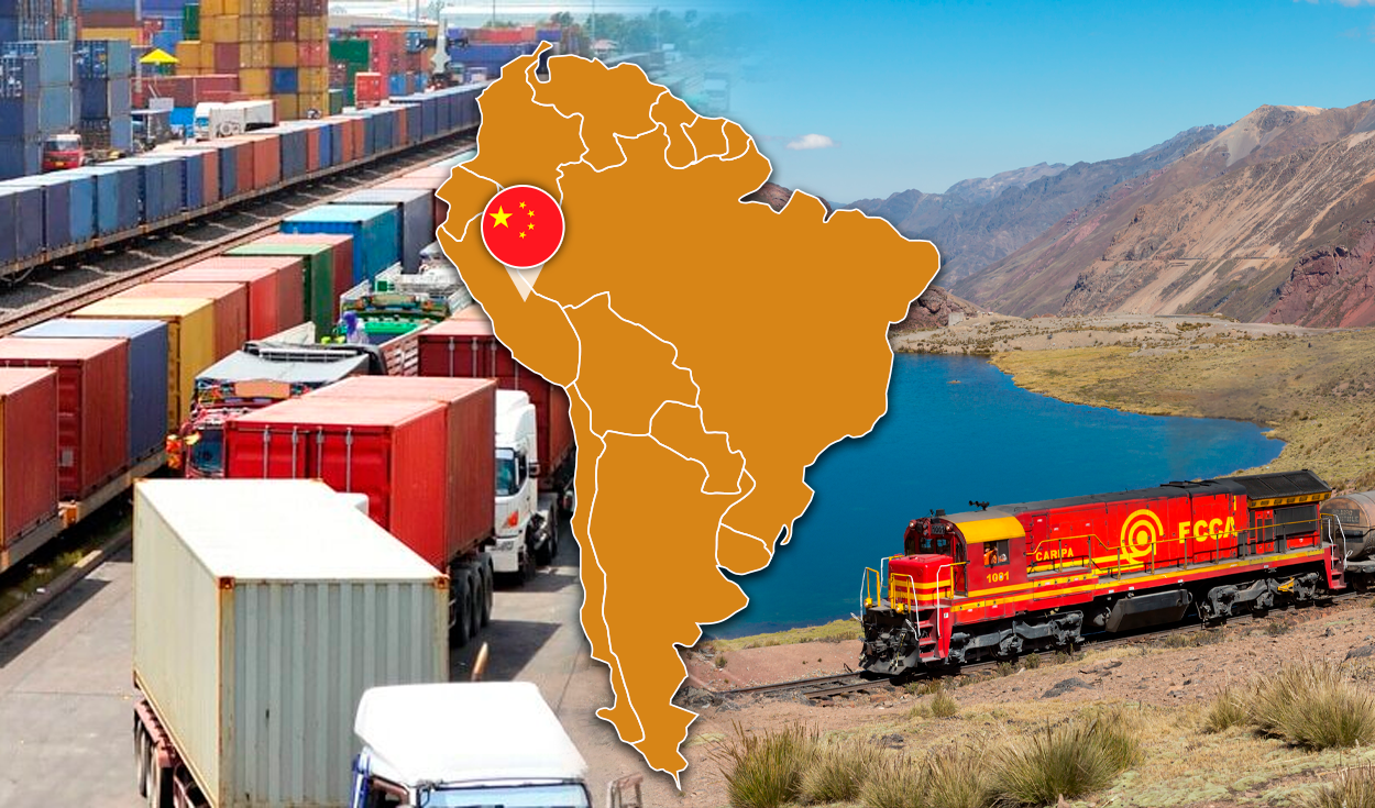
                                 China impulsa construcción de 6 proyectos ferroviarios en Sudamérica que superan los 31 millones de dólares 
                            