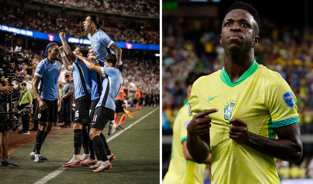 
                                 Canal confirmado de Uruguay vs. Brasil por los cuartos de final de la Copa América 2024 
                            