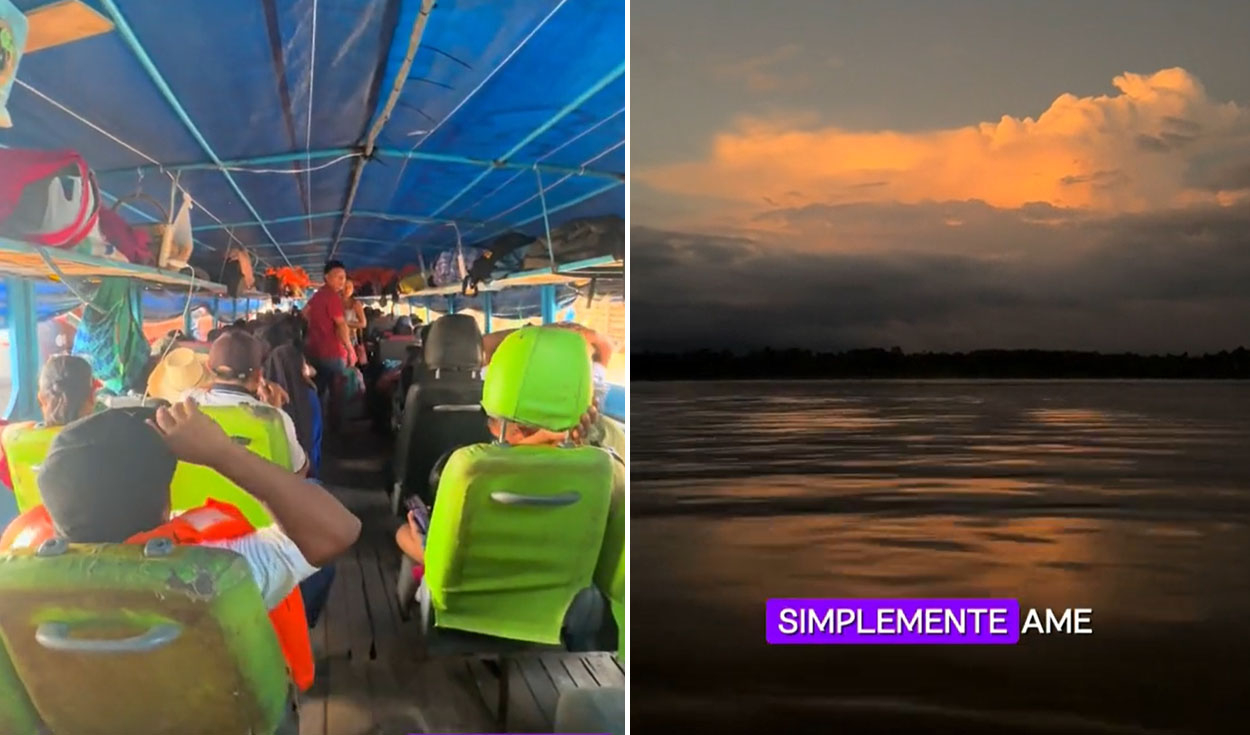
                                 Peruana revela su 'caótica' experiencia de viajar de Iquitos a Tarapoto: “Son 18 horas en lancha” 
                            
