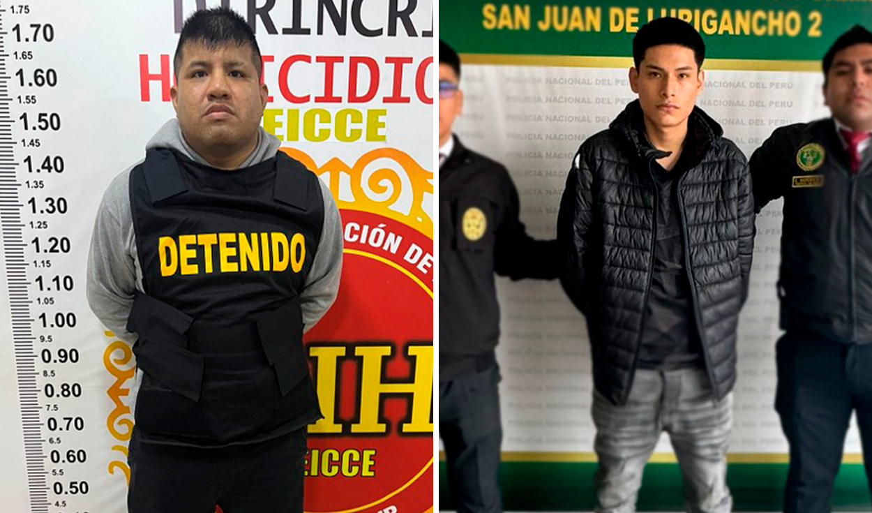 
                                 Policía captura y saca de circulación a dos temibles sicarios en Lima 
                            