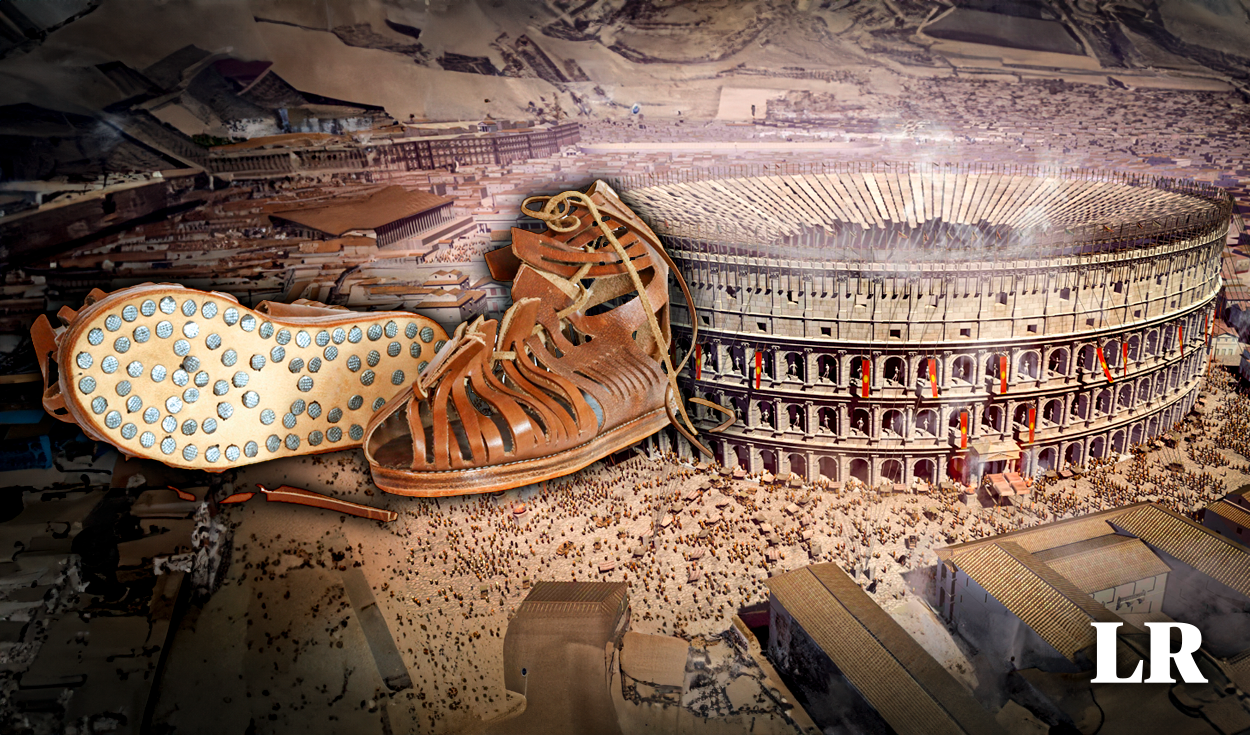 
                                 Descubren 'botas de fútbol' de la época romana, tienen suela de clavos y más de 2.000 años 
                            