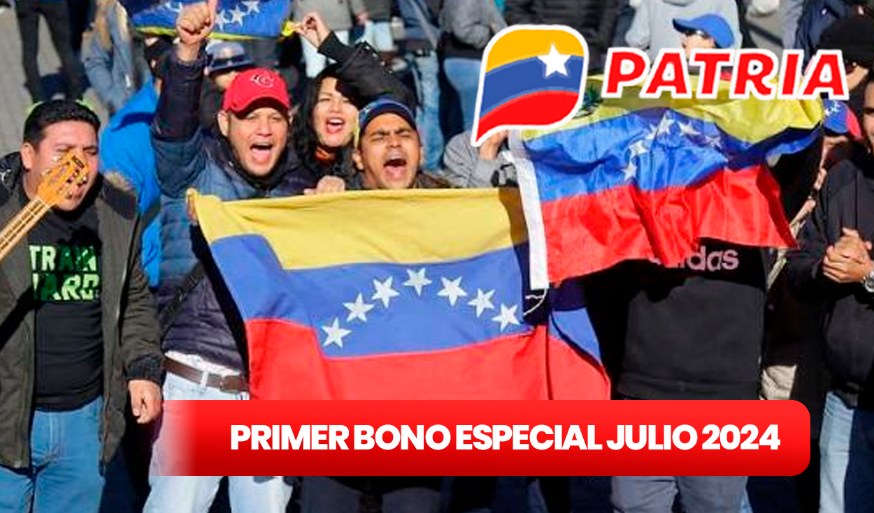 
                                 Primer Bono Especial HOY, 04 de julio 2024: FECHA DE PAGO, MONTO OFICIAL y excelentes noticias en Venezuela 
                            