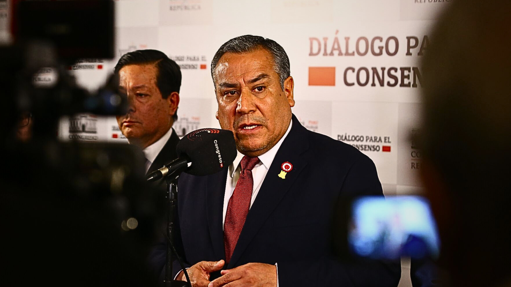 
                                 Gobierno de Boluarte busca apoyo en titulares del PJ y Congreso para desacato ante la Corte IDH 
                            
