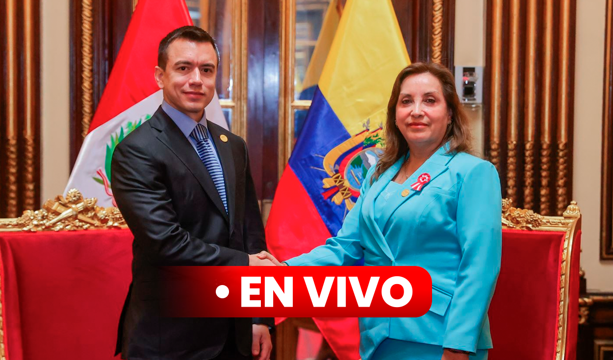 
                                 [EN VIVO] Dina Boluarte se reúne con presidente de Ecuador, Daniel Noboa, en el XV Gabinete Binacional 
                            