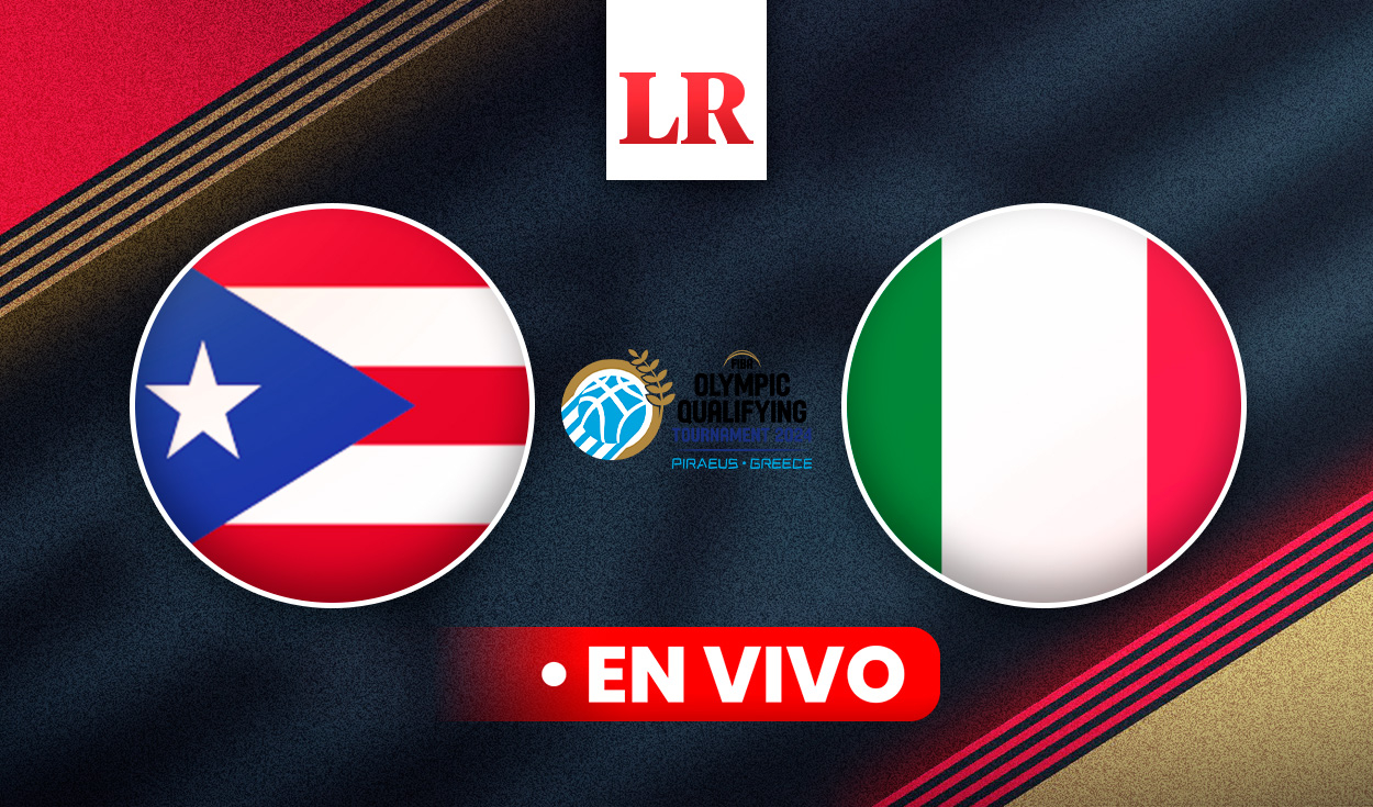 
                                 Puerto Rico vs. Italia EN VIVO: sigue el juego del Preolímpico de Baloncesto 2024 GRATIS AQUÍ 
                            