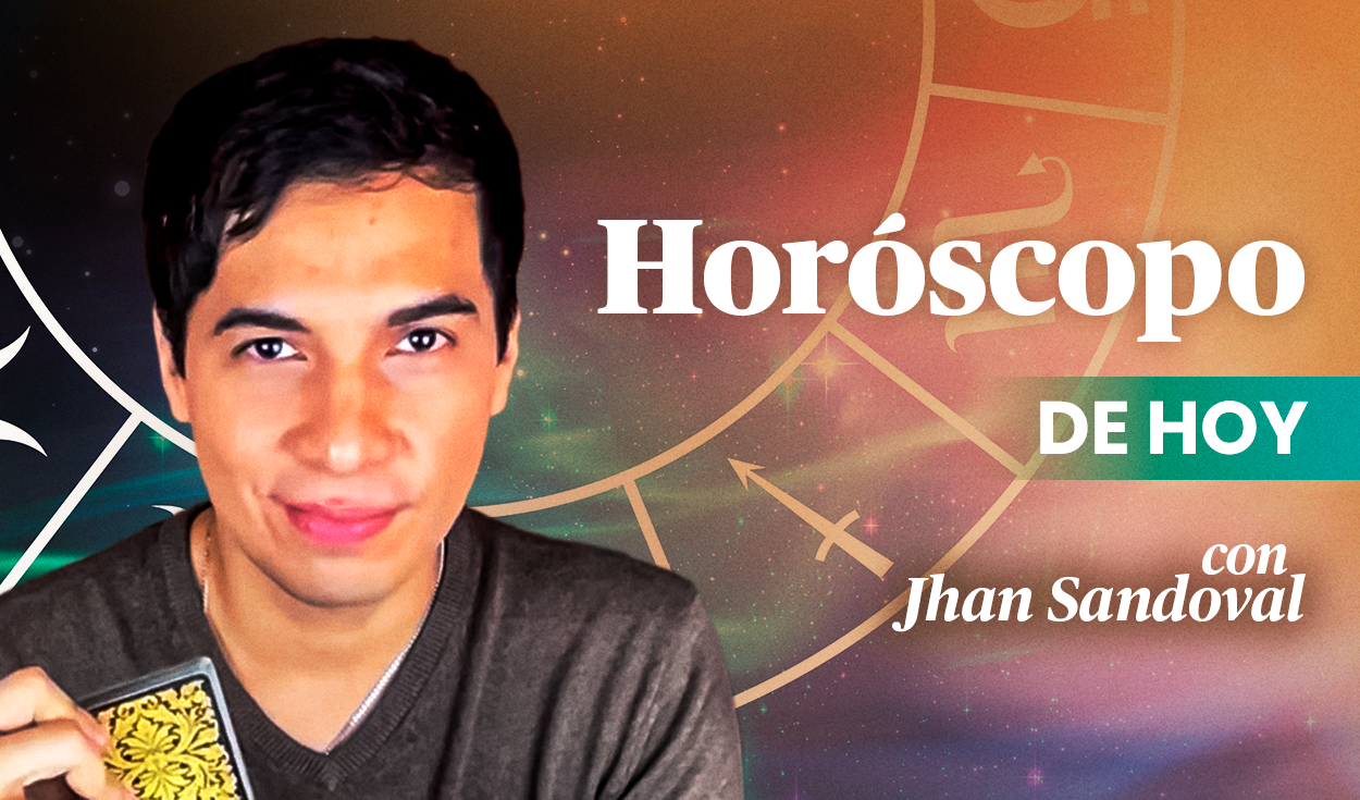 
                                 ➤ Descubre tu HORÓSCOPO DE HOY: qué te deparan los astros este 7 DE JULIO, según Jhan Sandoval 
                            