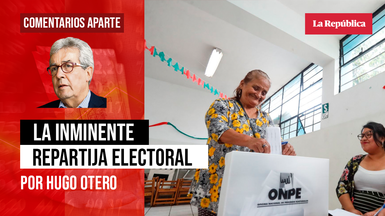 
                                 La repartija electoral, por Hugo Otero 
                            