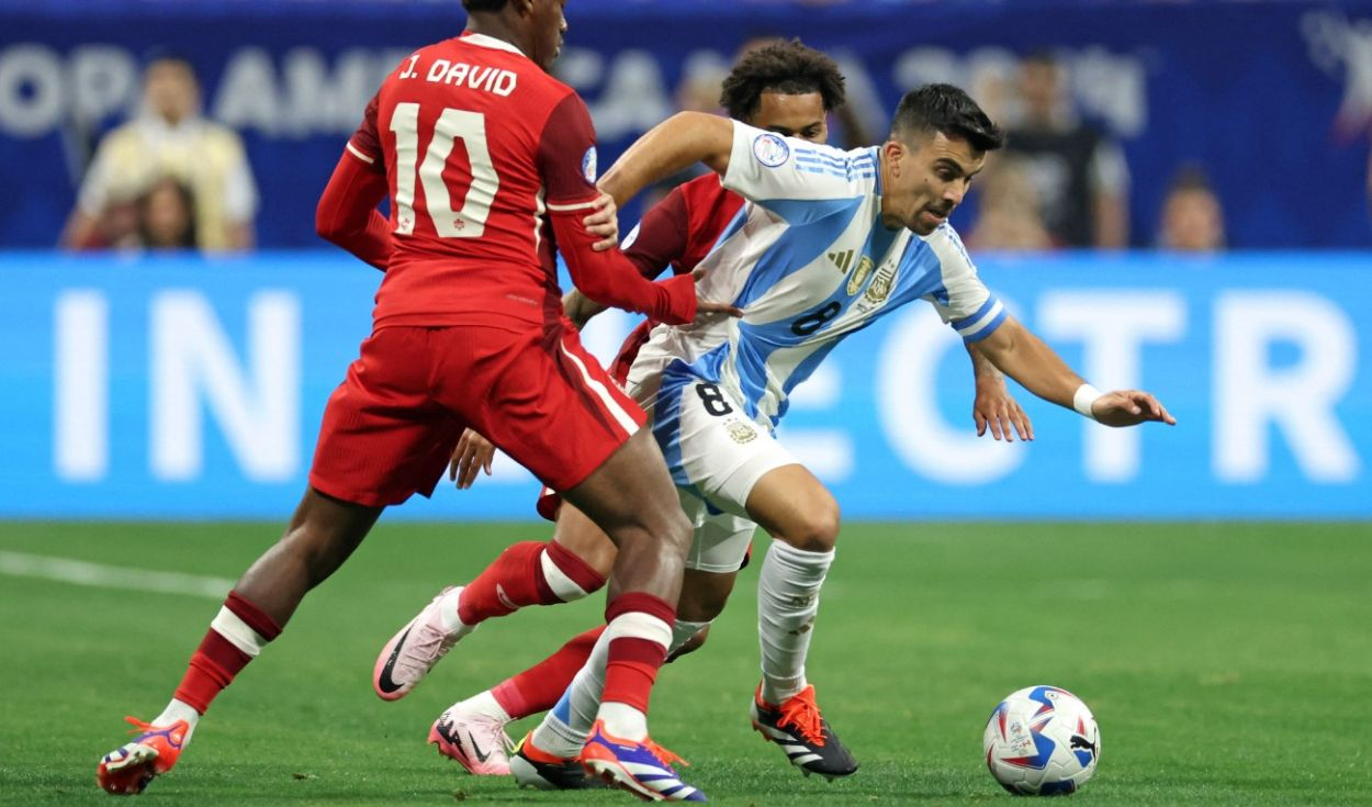 
                                 Argentina, Canadá, Colombia y Uruguay a puertas de la semifinal de la Copa América 
                            