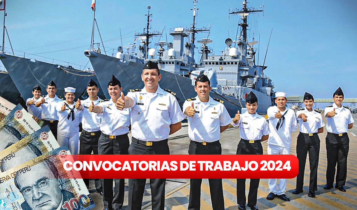 
                                 ¿Buscas trabajo en el Callao? Marina de Guerra del Perú abre convocatoria con sueldos de más de S/6.000 
                            