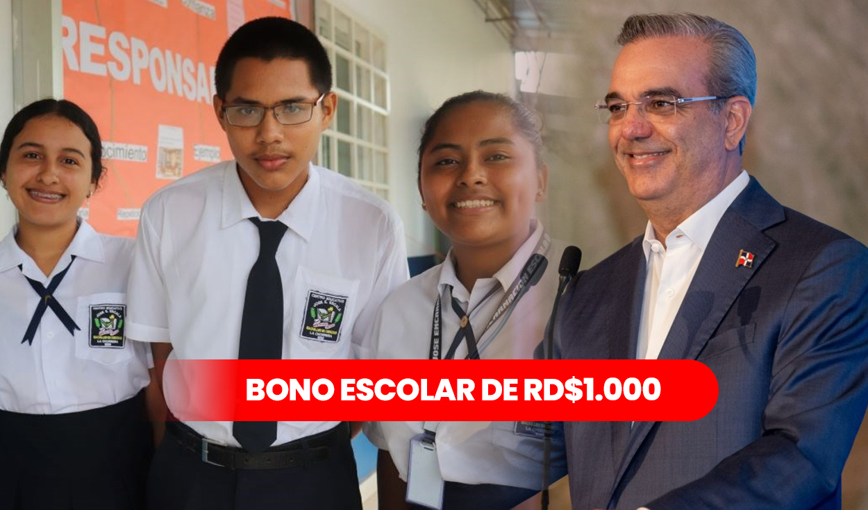 
                                 Bono Escolar de RD$1.000: sigue estos 5 pasos para cobrar el pago del Bono a Mil en Banreservas 2024 
                            