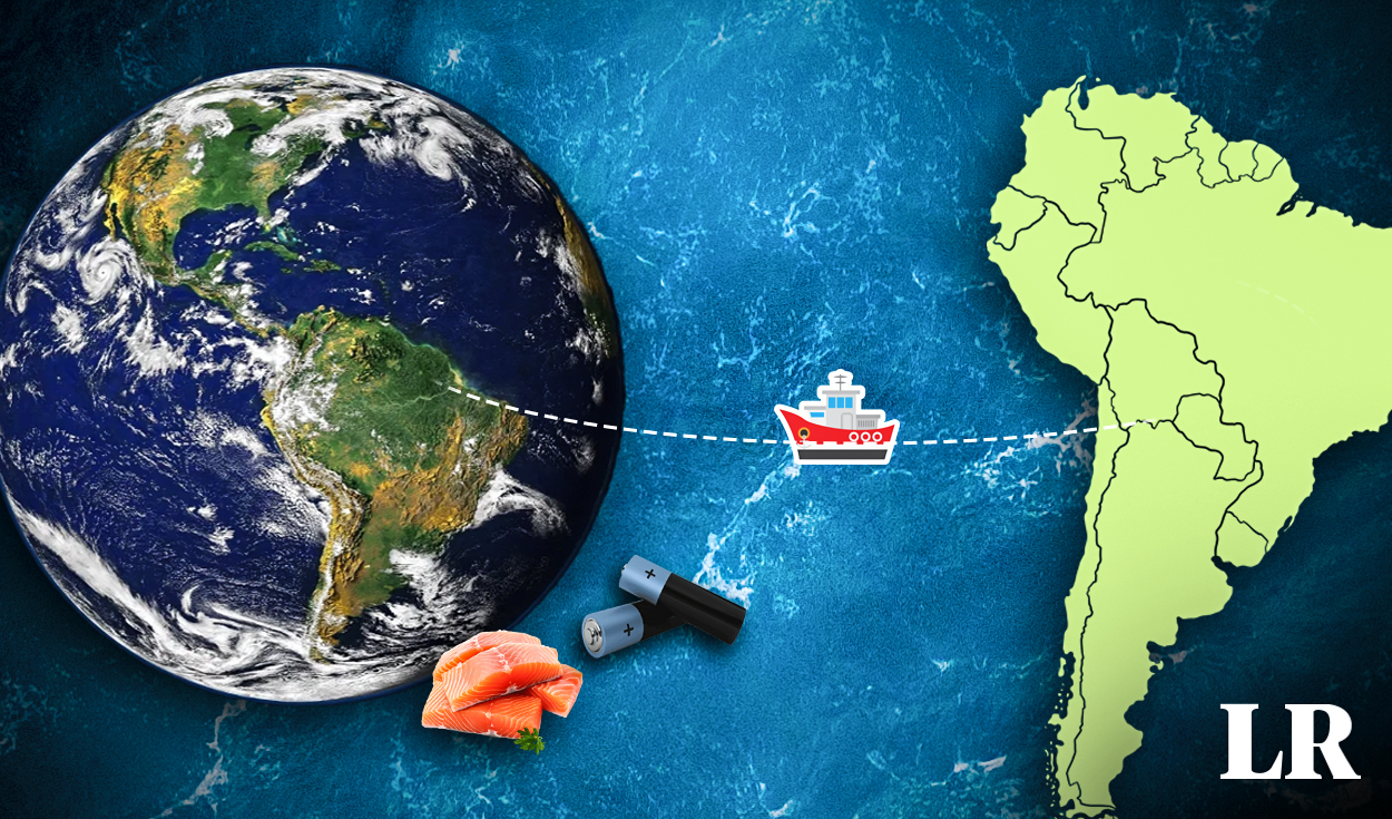 
                                 Un país de Sudamérica superó a China con la mayor exportación en salmón, litio y más a nivel mundial 
                            