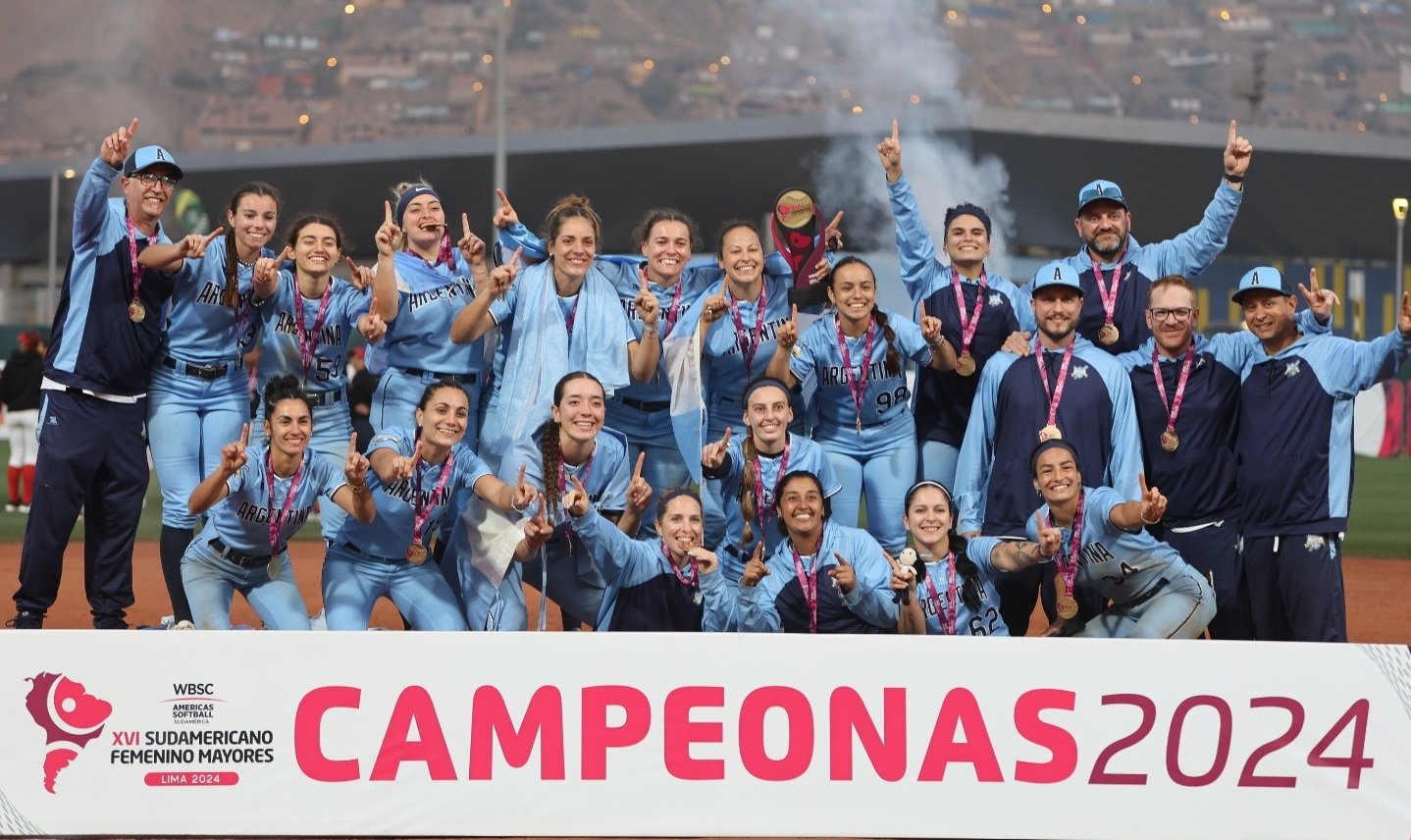 
                                 Argentina se coronó bicampeona en el XVI Campeonato Femenino de Mayores Lima 2024 
                            