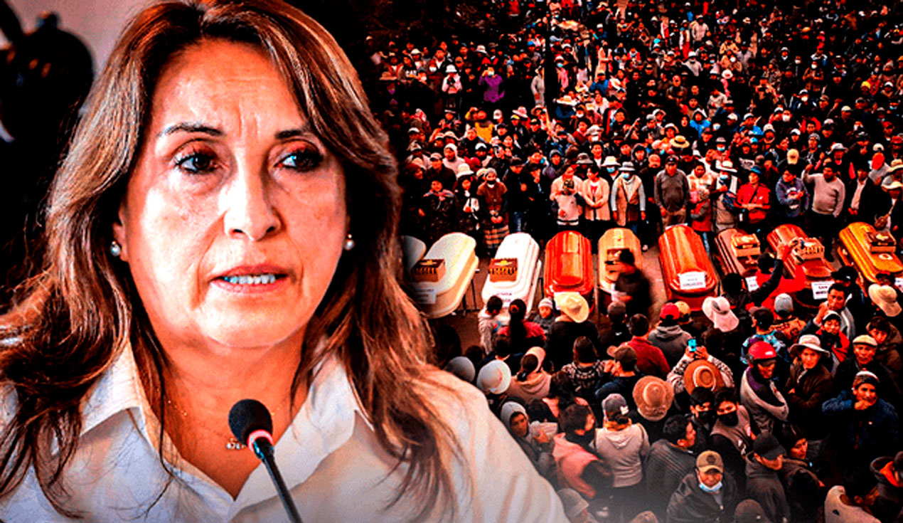 
                                 Poder Judicial dejó al voto apelación de Dina Boluarte para archivar denuncia por muertes en protestas 
                            