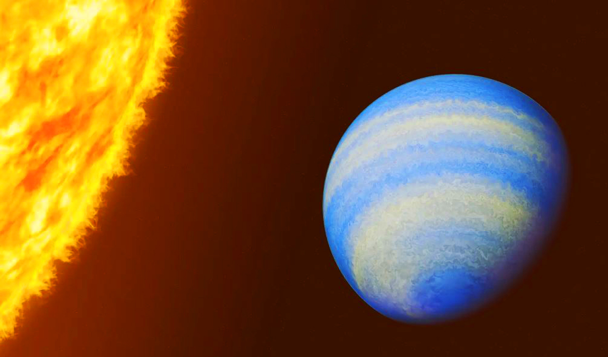 
                                 Telescopio James Webb de la NASA detecta un planeta que apesta a flatulencias y donde llueven cristales 
                            