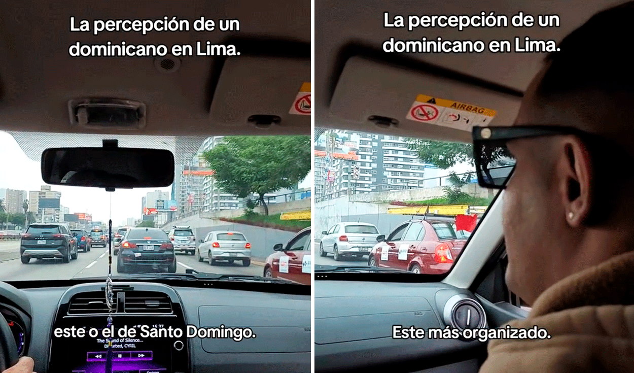 
                                 Dominicano visita Lima y sorprende al revelar que el tránsito es mejor que en su país: 