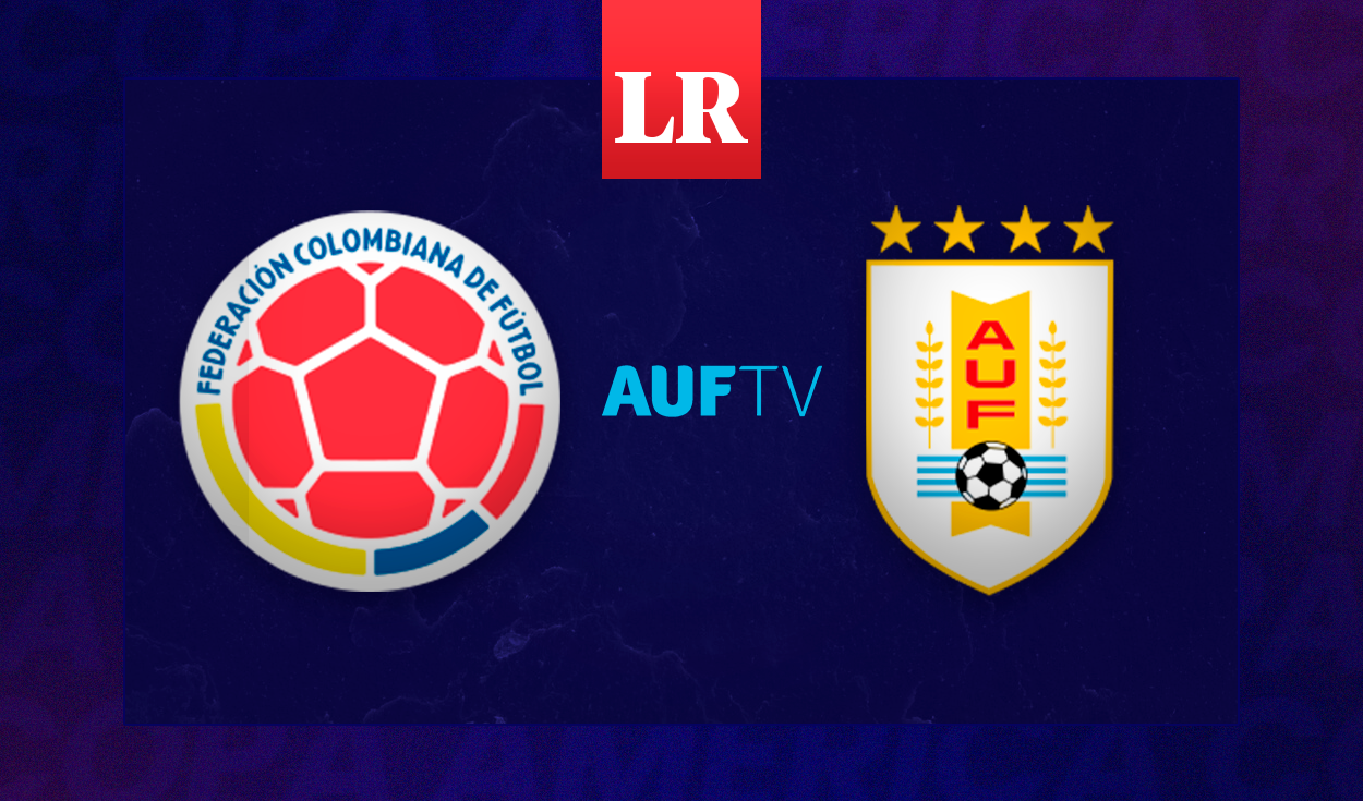 
                                 Colombia vs. Uruguay EN VIVO vía AUF TV: ¿a qué hora ver el partido por la semifinal de la Copa América? 
                            