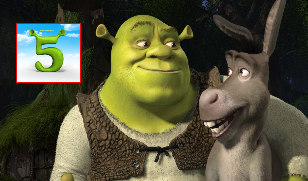 
                                 'Shrek 5' lanza fecha de estreno oficial: continúa la sorprendente saga del ogro más querido 
                            