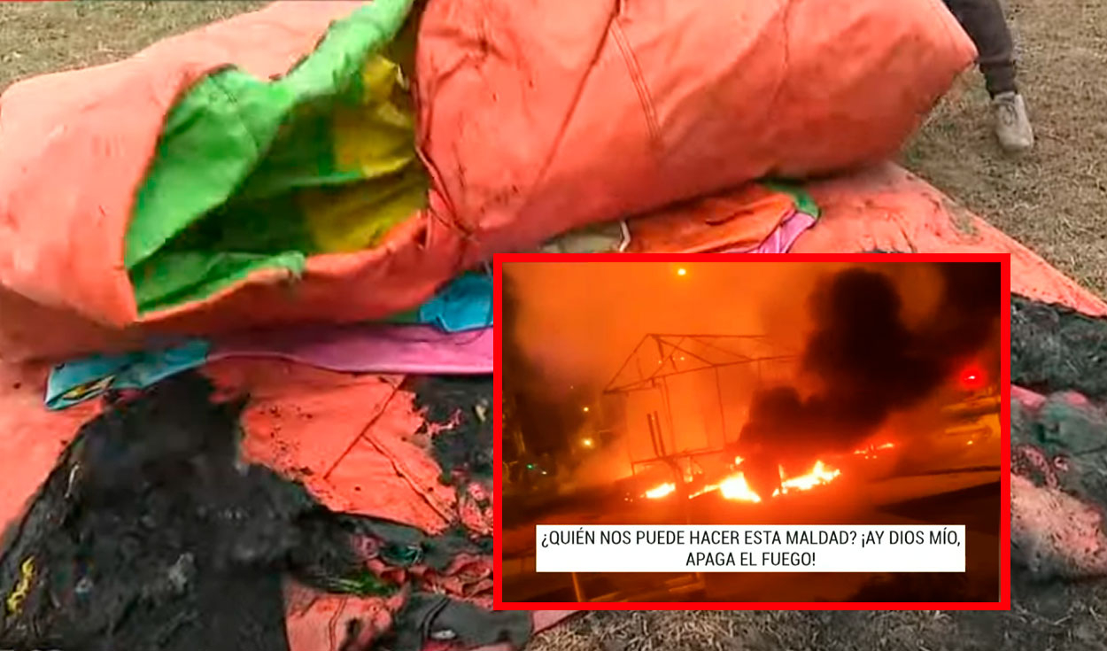 
                                 Lanzan bomba molotov contra negocio de juegos infantiles en SJM: pérdidas superan los S/100.000 
                            
