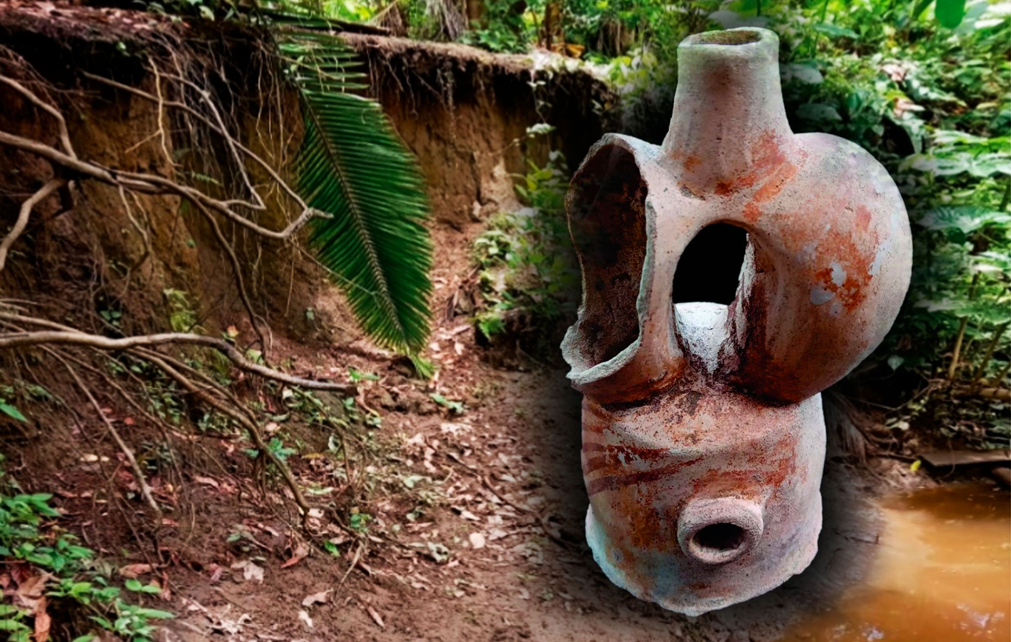 
                                 Descubrimiento sin precedentes: encuentran en Perú piezas que confirman presencia de culturas ancestrales en Amazonas 
                            