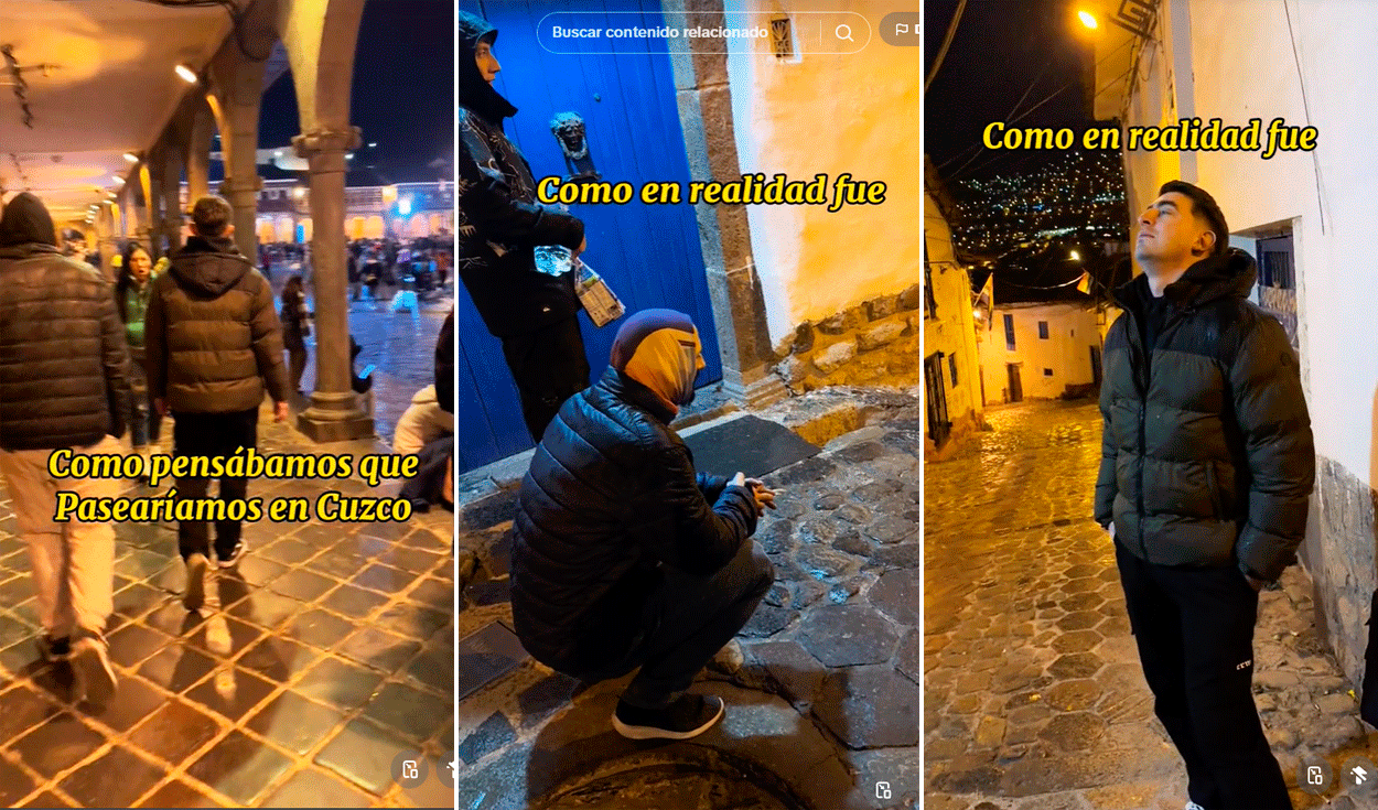 
                                 Argentinos protagonizan curioso incidente al pasear por plaza de Cusco y les dicen: “Se olvidaron el mate de coca