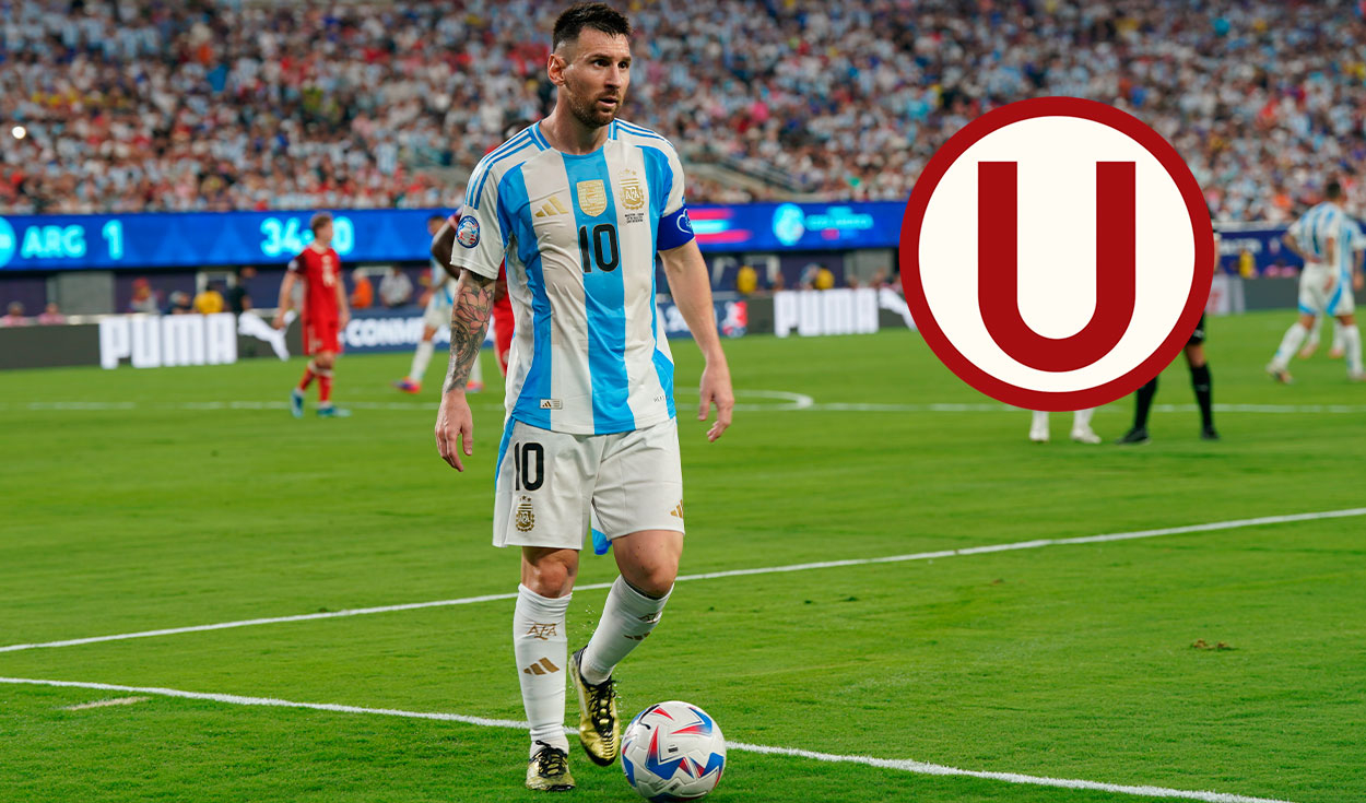 
                                 Messi podría superar el récord de ídolo de Universitario en la final de Copa América 
                            