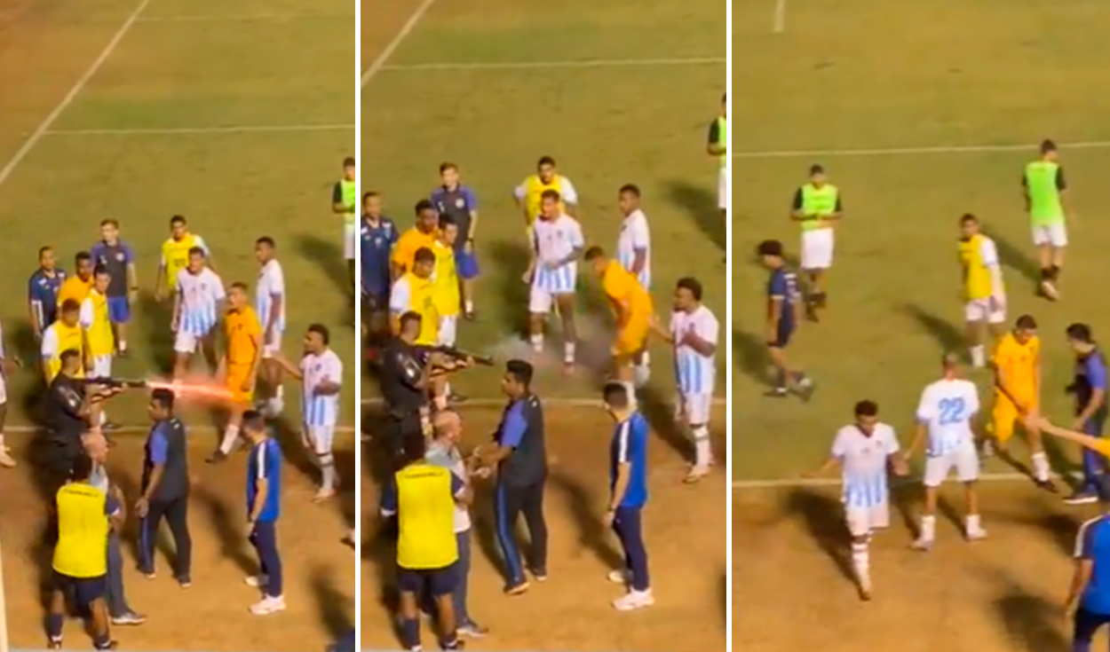 
                                 Policía de Brasil le disparó a jugador en medio de pelea tras partido por liga de ascenso 
                            
