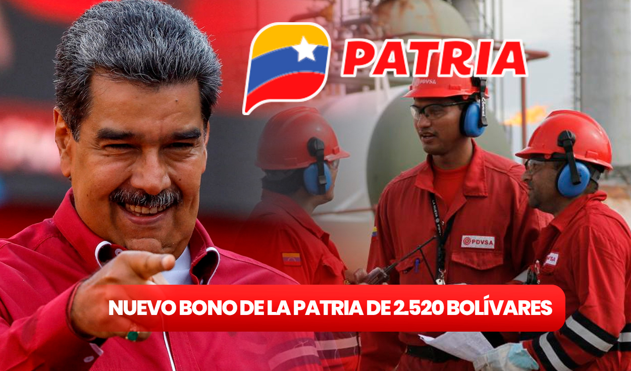 
                                 Bono de la Patria de 2.520 bolívares: ACTIVA el nuevo pago de julio 2024 y quiénes lo RECIBEN vía Sistema Patria 
                            