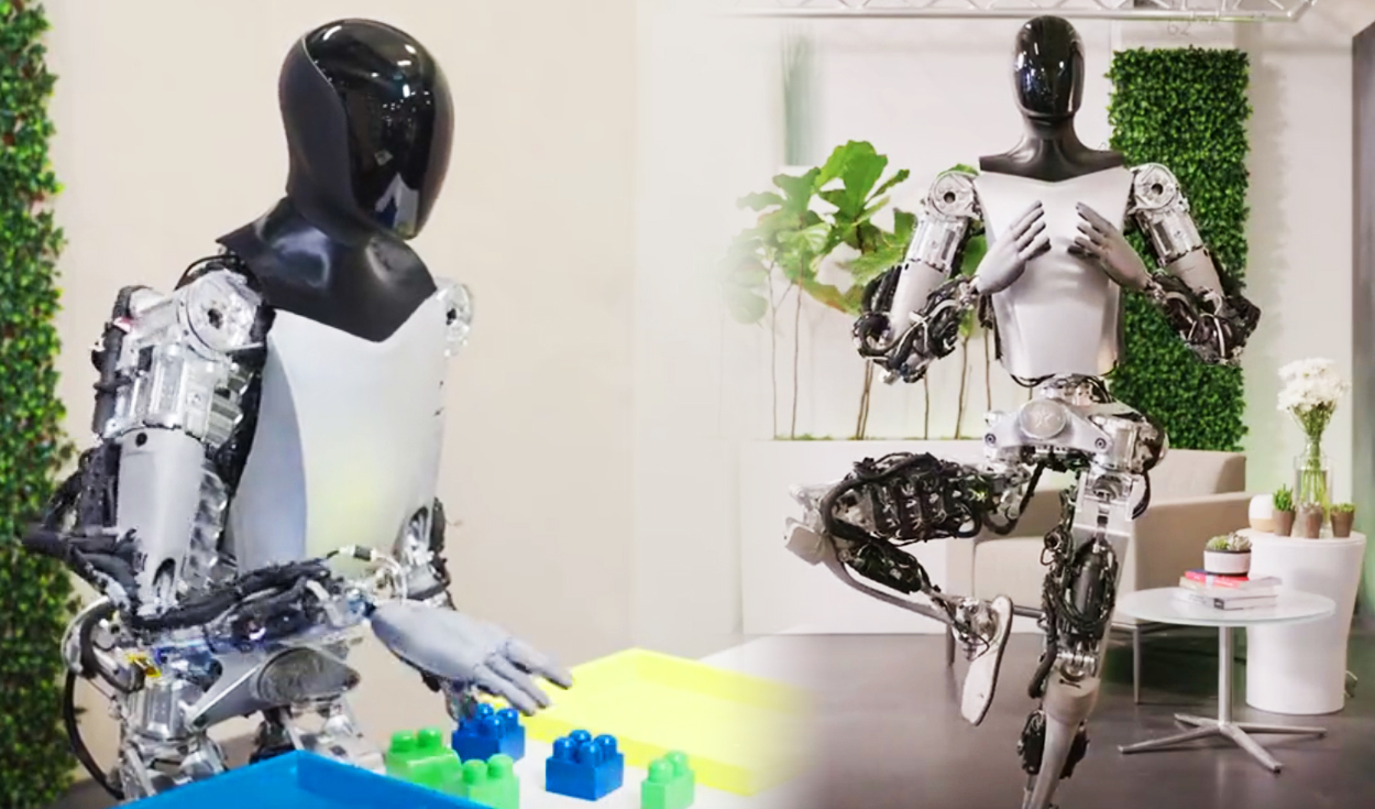 
                                 Optimus Gen 2, el nuevo robot humanoide de Elon Musk y Tesla: las tareas que realizará y cuándo se venderá 
                            