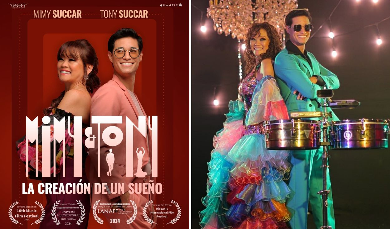 
                                 Mimy y Tony Succar lanzan tráiler de su primer documental musical: ¿cuándo se estrena? 
                            