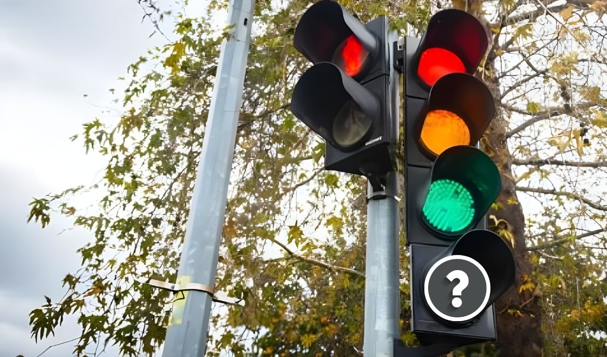 
                                 El cuarto color en el semáforo que reduciría los retrasos en el tráfico y el consumo de gasolina, según estudio 
                            