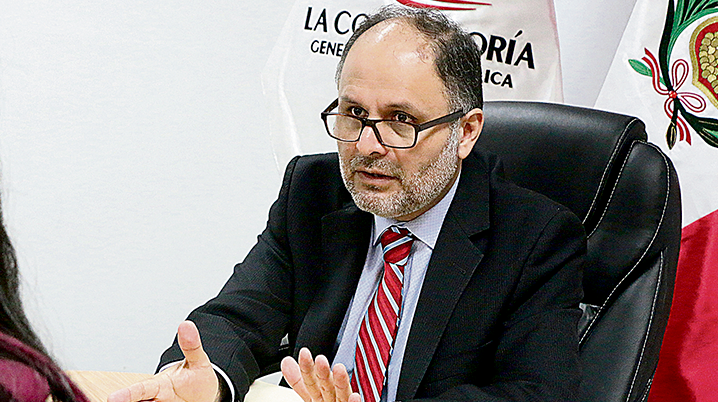 
                                 Gobierno propone al Congreso designar a César Aguilar Surichaqui como nuevo contralor general 
                            