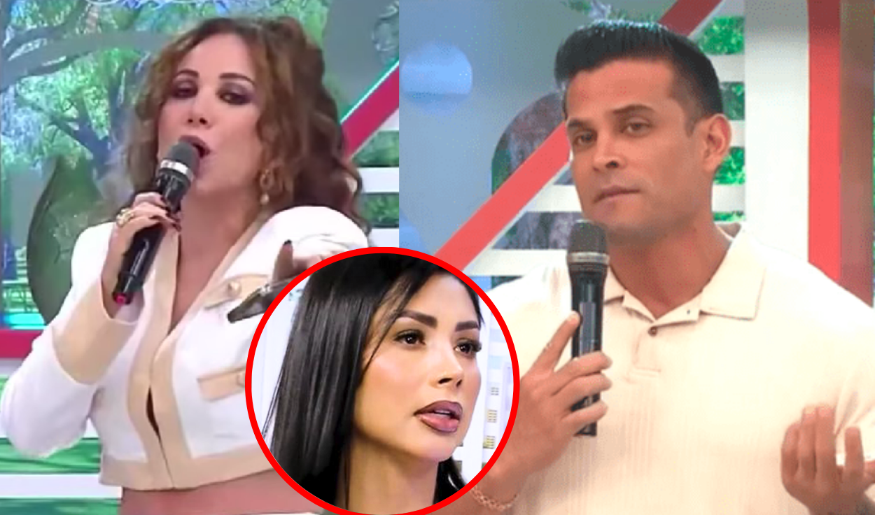 
                                 Janet Barboza SE BURLA a Christian Domínguez: “Creía que era el único que la hacía, pero se la hacían el doble” 
                            