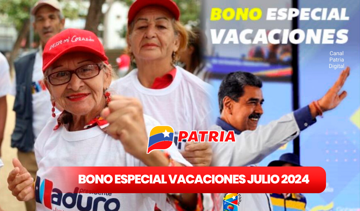 
                                 Bono Especial Vacaciones de 1.825 para jubilados: 5 pasos para ACTIVAR el PAGO de julio 2024 vía Patria 
                            