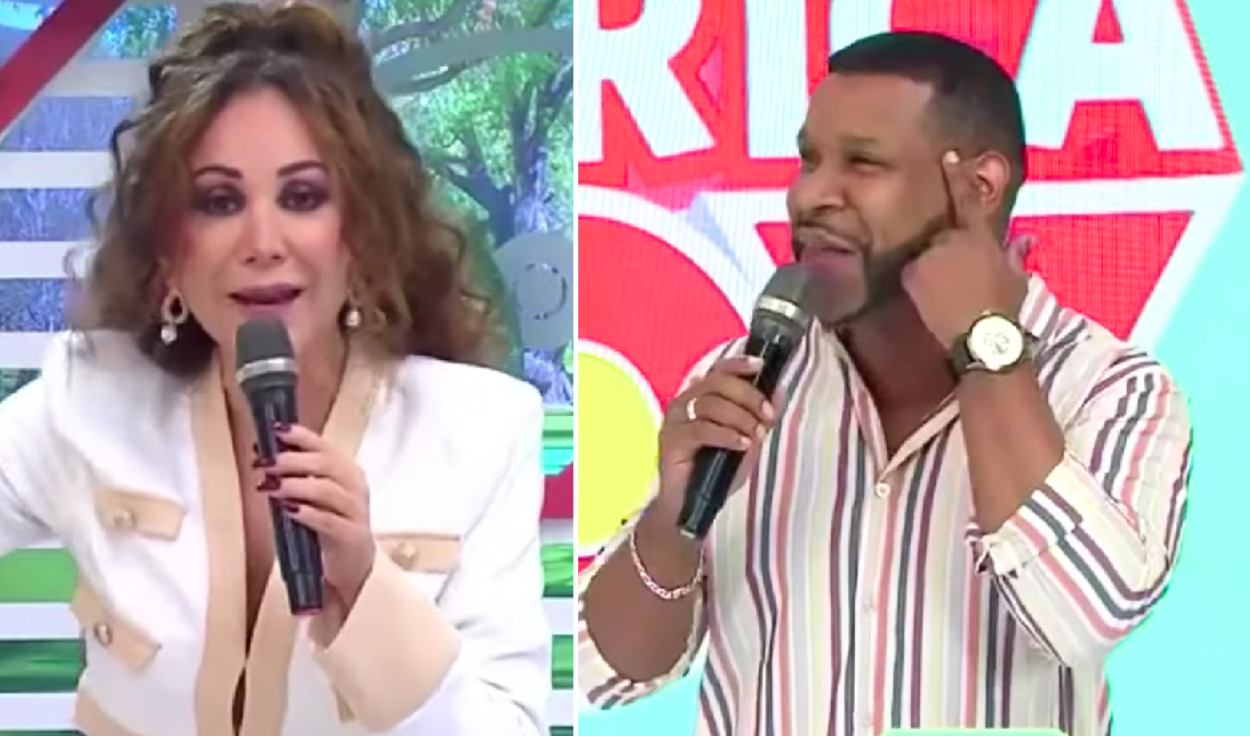 
                                 'Giselo' afirma que Janet Barboza no se presentó en escenarios grandes y ella lo ENCARA: 